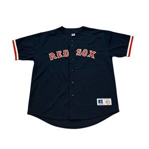Vintage 1990's Russell Athletic Boston Red Sox Stitched MLB Jersey Men's Large
